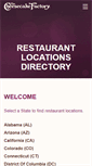 Mobile Screenshot of locations.thecheesecakefactory.com